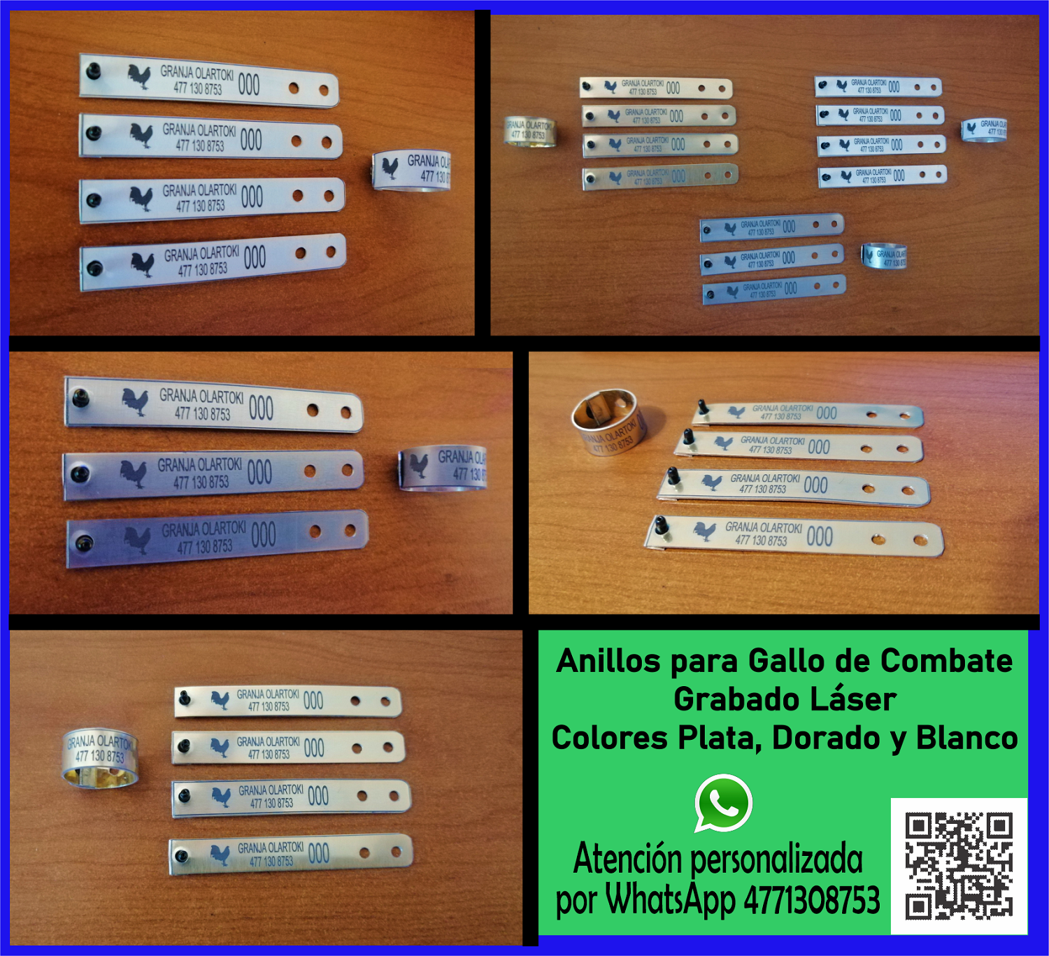 Anillos laser Navajero Olartoki222